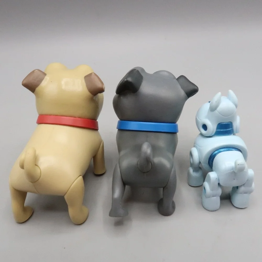Disney Junior Puppy Dog Pals 3 Figures Bingo Rolly ARF Robot Cartoon Toys